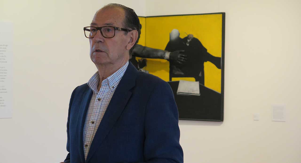 Conversación con… Rafael Canogar, representante del arte abstracto europeo