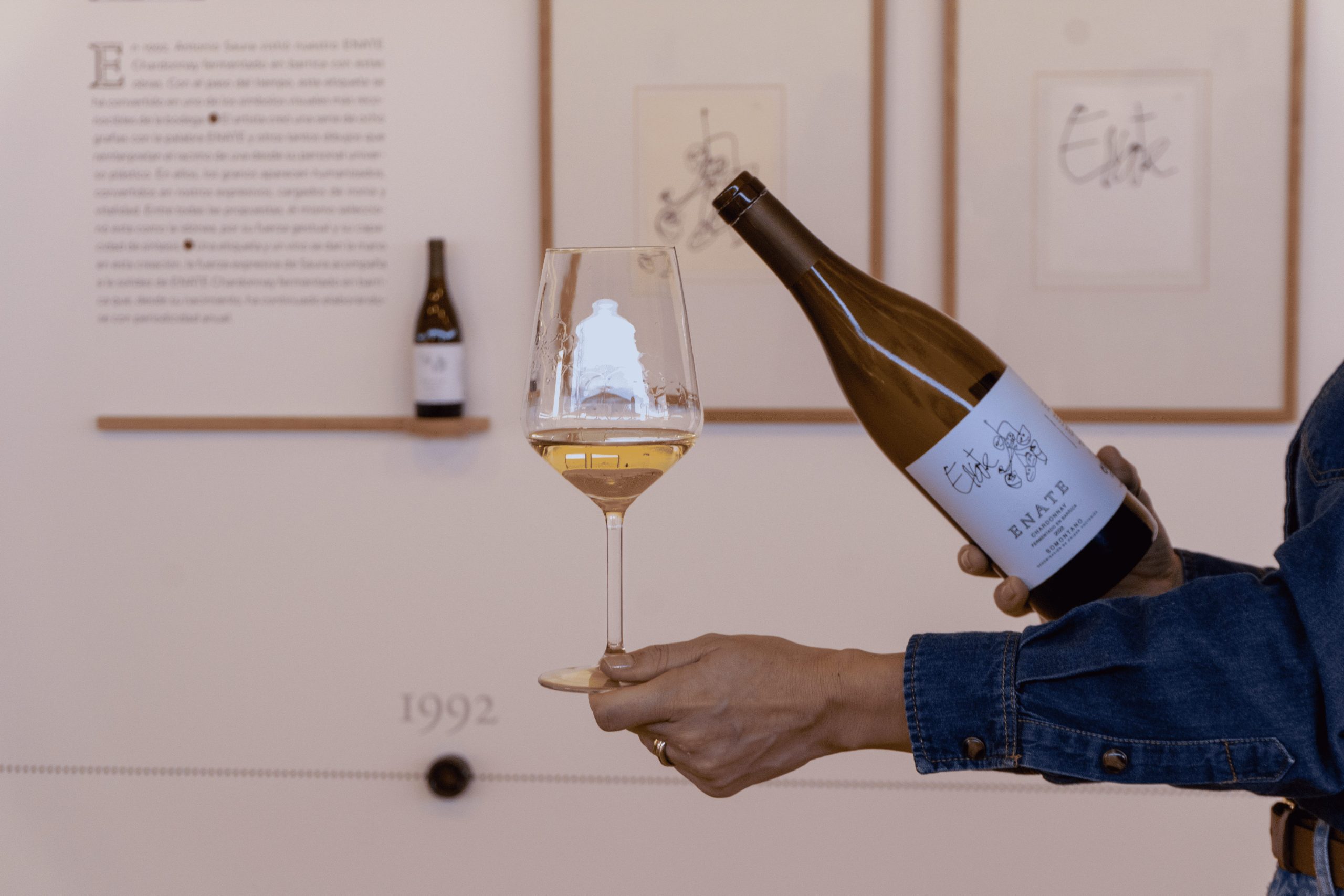 Bodega ENATE con arte contemporáneo en Huesca y vinos del Somontano